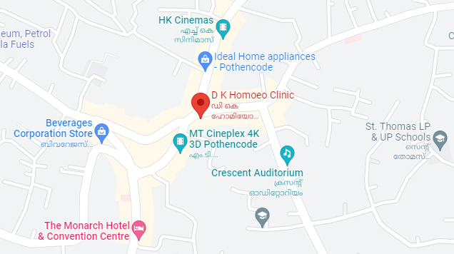 Location of D K Homoeo Clinic